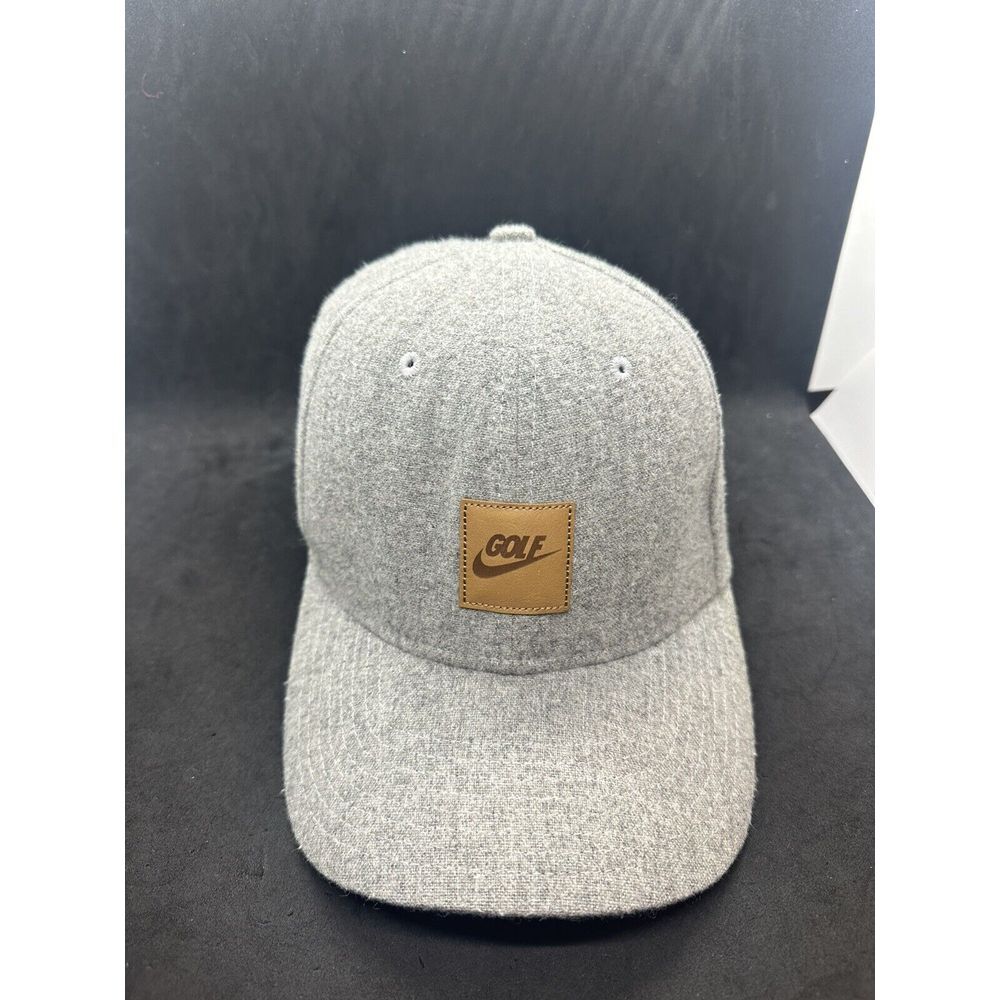 Vintage Nike Golf Wool/Rayon Strap Back Hat Cap Y2K. EUC
